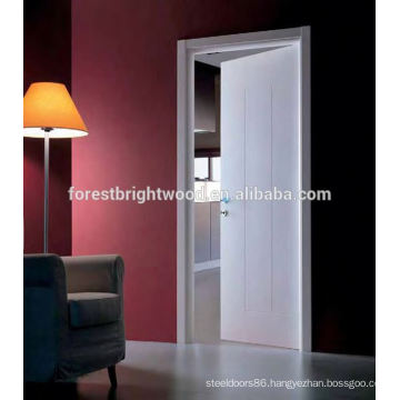 Hot Sale White Wooden Main Flush Doors Design for Toilet